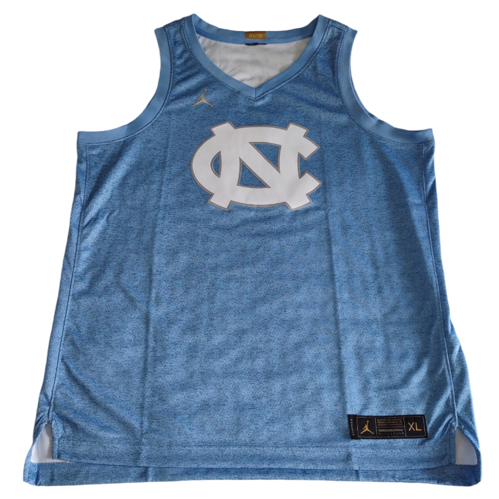 Jordan Jumpman Xl Unc North Carolina Number 1 Limited Edition Jersey Ct7178-448